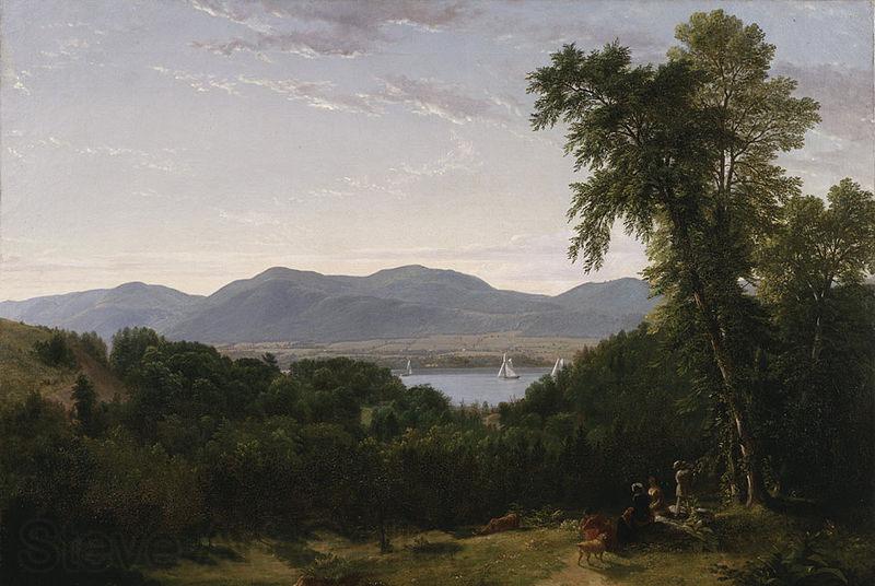 Asher Brown Durand Beacon Hills on the Hudson River, France oil painting art